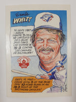 1992 Nabisco Brands MLB Baseball #34 Toronto Blue Jays Ernie Whitt Trading Card