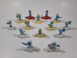 2017 McDonald's Smurfs The Lost Village Movie Film 14 Smurf Friends Toy Figures Mixed Lot