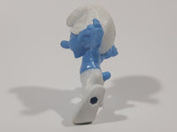 2015 McDonald's Peyo Smurfs Clumsy 2 5/8" Tall PVC Toy Figure