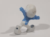 2015 McDonald's Peyo Smurfs Clumsy 2 5/8" Tall PVC Toy Figure