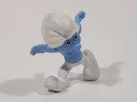 2015 McDonald's Peyo Smurfs Clumsy 2 5/8" Tall PVC Toy Figure