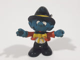 Vintage 1981 Peyo Schleich Photographer 2 1/8" Tall Toy Figure Missing Fingers