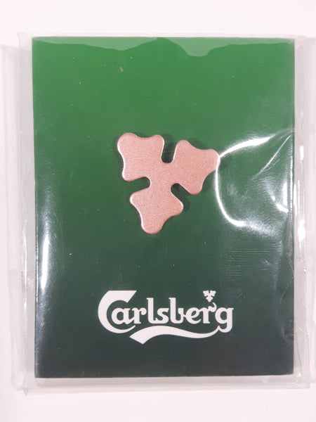 Carlsberg Beer Emblem Metal Lapel Pin New in Package