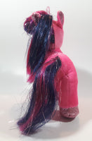 2018 TY Ruby Pink Pony Horse 6" Long Stuffed Plush Animal