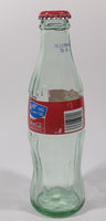 2004 Coca Cola Athens Summer Olympic Games 7 1/2" Tall Glass Bottle with Cap