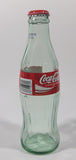 2004 Coca Cola Athens Summer Olympic Games 7 1/2" Tall Glass Bottle with Cap