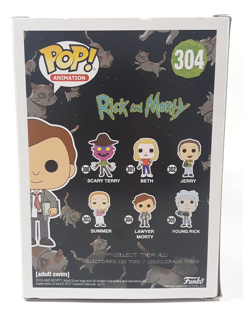 2017 Funko Pop! Animation Rick and Morty #304 Lawyer Morty 4