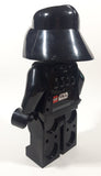 2010 Lego LucasFilm Star Wars Darth Vader Character 9" Tall Plastic Digital Alarm Clock