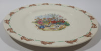 Vintage Royal Doulton Bunnykins "Family Gardening" 8" English Fine Bone China Plate