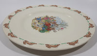 Vintage Royal Doulton Bunnykins "Family Gardening" 8" English Fine Bone China Plate