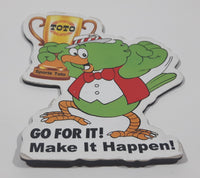 Toto Sports Malaysia For For It! Make It Happen! Lottery 2 1/4" x 2 3/4" Thin Rubber Fridge Magnet