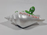 Punta Cana Shell and Lizard Themed 1 3/4" x 2 3/4"" 3D Resin Fridge Magnet