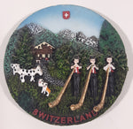 Switzerland 2 1/4" 3D Resin Fridge Magnet