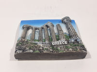 Greece 2" x 2 1/4" 3D Resin Fridge Magnet