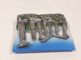 Greece 2" x 2 1/4" 3D Resin Fridge Magnet