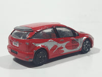 RealToy Ford Focus WRC Red Die Cast Toy Car Vehicle