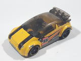 2014 Hot Wheels Track Aces Super Gnat Yellow Die Cast Toy Car Vehicle