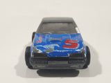 Vintage Majorette No. 220 Mustang SVO Blue and White 1/59 Scale Die Cast Toy Car Vehicle