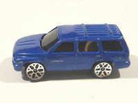 Maisto Dodge Durango Blue Die Cast Toy Car Vehicle
