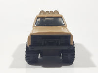 2009 Matchbox Croc Zoo Chevy Blazer 4x4 Tan Brown Die Cast Toy Car Vehicle