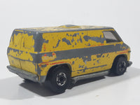 Vintage 1977 Hot Wheels Super Van Paramedic Yellow Die Cast Toy Car Vehicle BW - Hong Kong