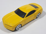 2008 Maisto Speed Wheels 2006 Chevrolet Camaro Concept Yellow Die Cast Toy Car Vehicle 1:64 Scale
