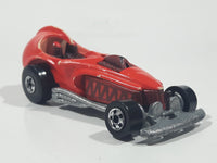 1994 Hot Wheels Color FX Grim Creeper Skullrider Red and White Die Cast Toy Car Vehicle