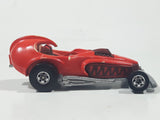 1994 Hot Wheels Color FX Grim Creeper Skullrider Red and White Die Cast Toy Car Vehicle