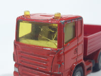 Siku Flat Bed Red Die Cast Toy Car Vehicle