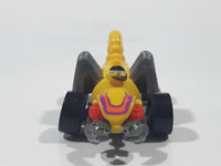 1989 Hot Wheels Speed Demons Eevil Weevil Yellow Die Cast Toy Car Vehicle