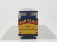 Unknown Brand Eurocoach Tornado Double Decker Touring Bus Yellow Die Cast Toy Car Vehicle