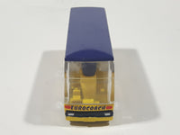 Unknown Brand Eurocoach Tornado Double Decker Touring Bus Yellow Die Cast Toy Car Vehicle