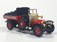 Vintage 1979 Lesney Matchbox Models of YesterYear No. Y-13 1918 Crossley Evans Bros. Coal & Coke Red Die Cast Toy Antique Car Vehicle