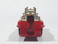 Vintage Lesney Matchbox Models of YesterYear No. Y-6 Rolls Royce Borough Green & District Ladder Fire Truck Red Die Cast Toy Antique Car Vehicle