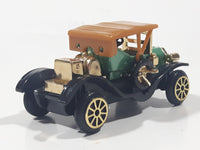 Vintage Reader's Digest High Speed Corgi Ford Model T Mint Green & Gold No. 304 Classic Die Cast Toy Antique Car Vehicle