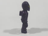 Vintage 1982 Fisher Price Space Construx Purple Alien 2 3/4" Tall Toy Figure