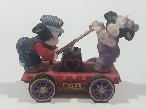 Enesco Lionel "Our Love Is On Track" 4" Long Resin Figurine 780812