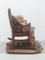 Rare 1990 Enesco Laura's Attic by Karen Hahn "It's Been A Long Day" 4 3/4" Tall Resin Figurine