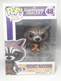 Funko Pop! Marvel Guardians Of The Galaxy #48 Rocket Raccoon 4" Tall Toy Vinyl Figure New in Box