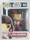 Funko Pop! Star Wars #62 Poe Dameron 4" Tall Vinyl Bobble-Head Figure New in Box