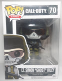 Funko Pop! Games Call Of Duty #70 Lt. Simon "Ghost" Riley 4" Tall Vinyl Figure New in Box