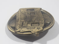 Vintage 1935 Jennings Chief Slot Machine Metal Belt Buckle