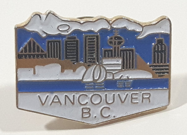 Vancouver B.C. Enamel Metal Lapel Pin