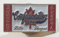 Edmonton Alberta Confederation Park Little League Baseball 1/2" x 3/4" Enamel Metal Lapel Pin