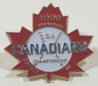 1999 Little League Baseball D3 Whalley BC Canadians Championship Enamel Metal Lapel Pin