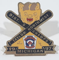 1997 Michigan Little League Baseball Dist. 5 Taylor Northwest Enamel Metal Lapel Pin