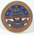 1998 Washington Little League Baseball Umpire District #1 Enamel Metal Lapel Pin