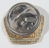 Vintage 1980 Telephone Gold Tone Metal Lapel Pin