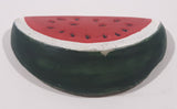 Watermelon Shaped 1" x 1 3/4" Resin Fridge Magnet