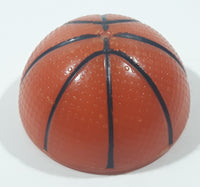 3D Basketball 1 3/8" Plastic Fridge Magnet